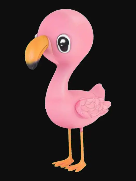 3D model for Flamingo Serenity