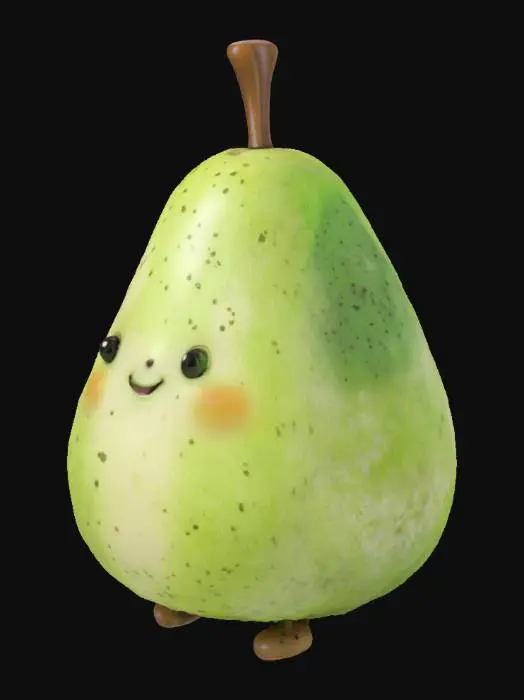 3D model for Happy Pear