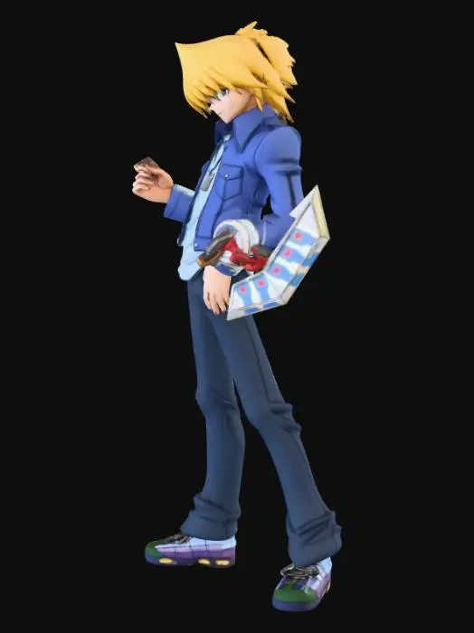 3D model for Duelist with Yellow Hair