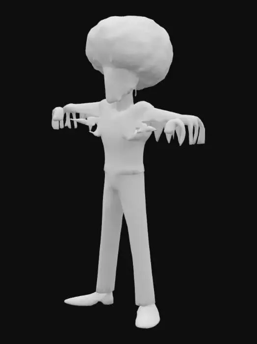 3D model for Afro Guardian