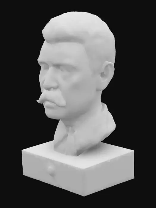 3D model for Joseph Vissarionovich Stalin 
 #Stalin