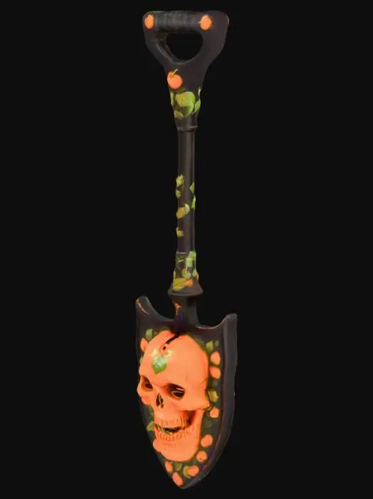 3D model for halloween shovel si fi