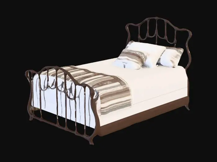 3D model for bed