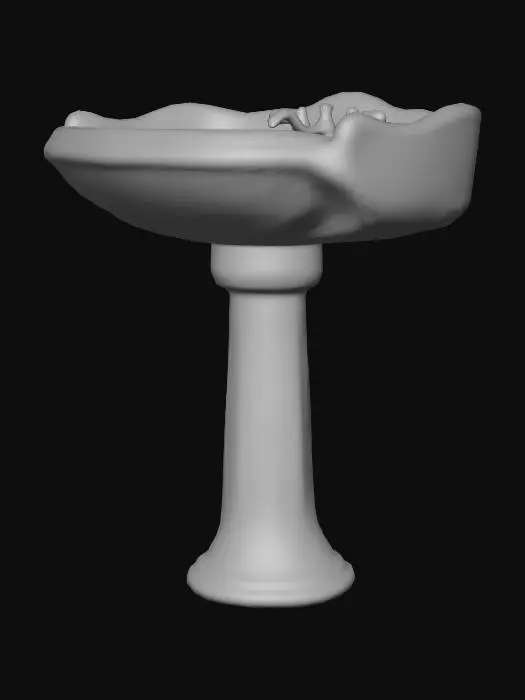 3D model for banyo musluk yeri 3