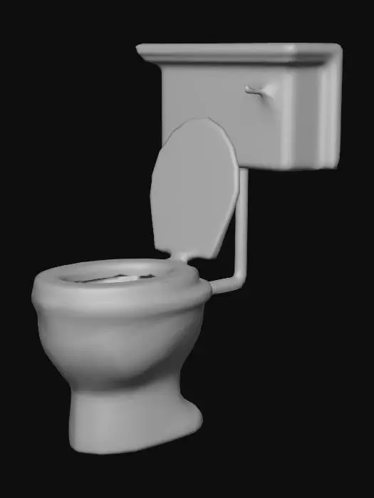 3D model for tuvalet