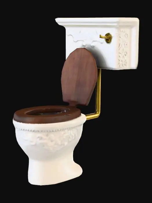 3D model for tuvalet