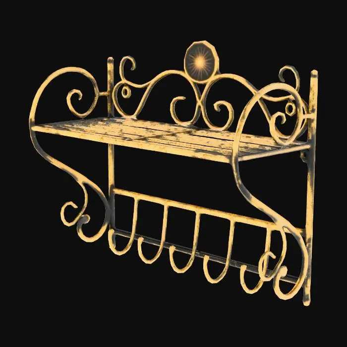 3D model for Banyo Rafı