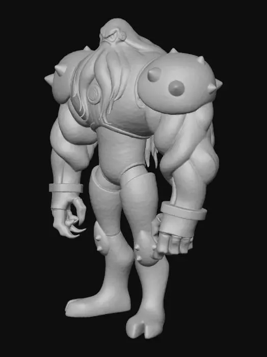 3D model for Ultimoctopus Hero