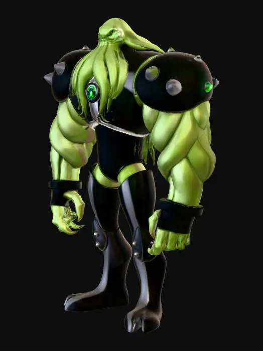 3D model for Ultimoctopus Hero