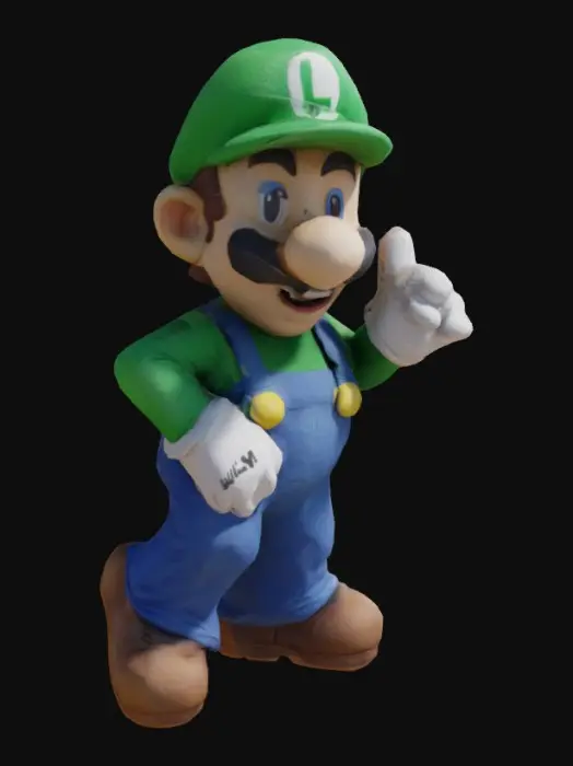 3D model for Luigi