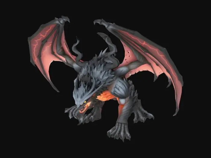 3D model for Inferno Dragon