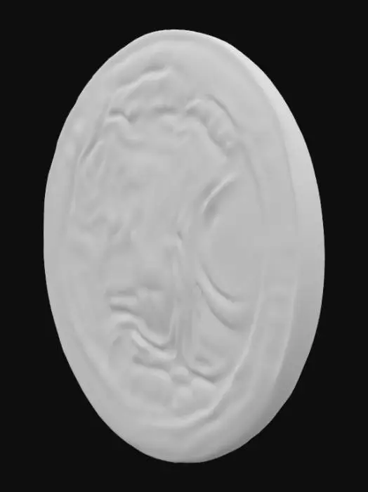 3D model for Tiefling Coin
