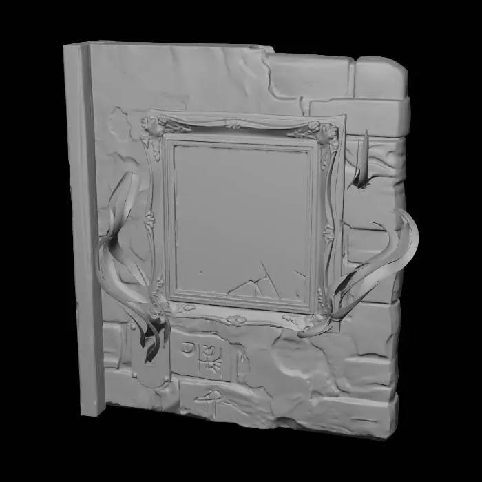 3D model for For the object: Specific features on the wall (e.g., a locked door, a broken window, a portrait, a symbol carved into it).
For the style: More specific artistic styles (e.g., "Victorian gothic," "abandoned asylum," "witch's lair," "post-apocalyptic ghost town").
For the color: More precise color details (e.g., "faded sepia tones," "iridescent slime green," "charred black," "moonlit blue").
For the material: More detailed material properties (e.g., "rotting flesh," "petrified wood," "rusty metal," "broken glass shards," "living shadows").
For the aesthetic: The overall mood or atmosphere (e.g., "creepy and subtle,"