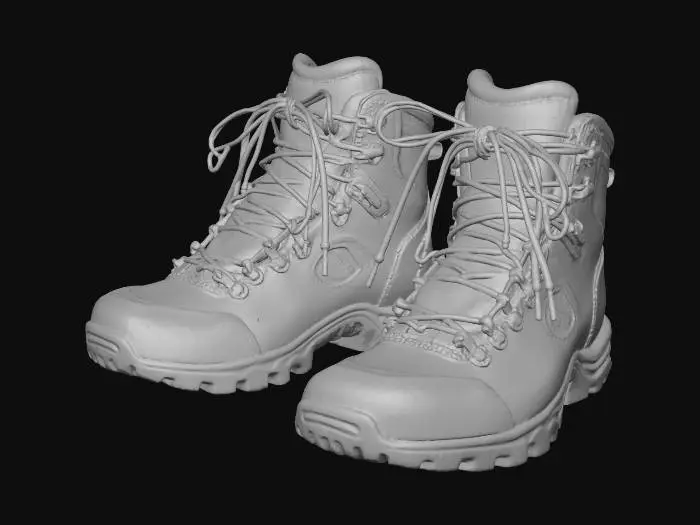 3D model for hiking boots