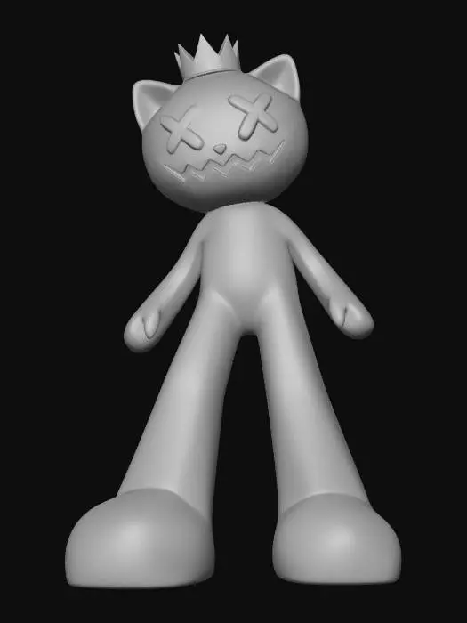3D model for yuck fou blue