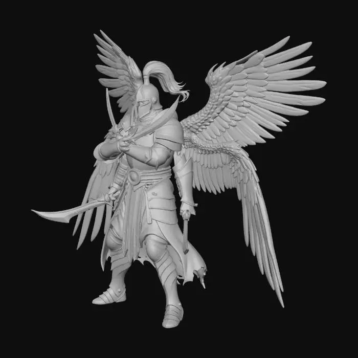 3D model for Winged Iron Sentinel