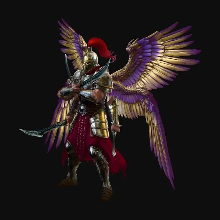 3D model for Winged Iron Sentinel