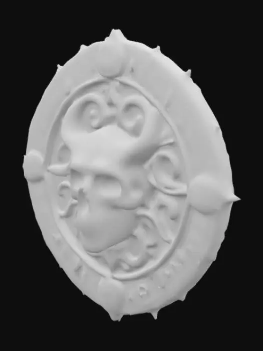 3D model for #emblem#,god of death