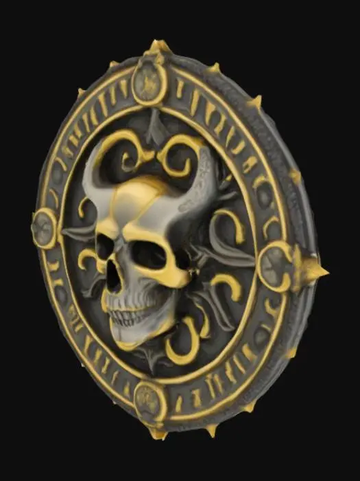 3D model for #emblem#,god of death