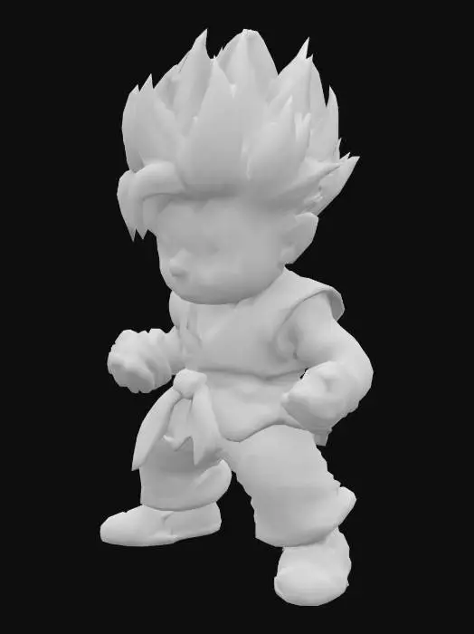3D model for pocket fighter Akuma