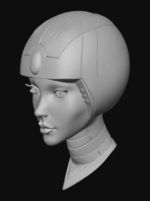 3D model for Silica BUST