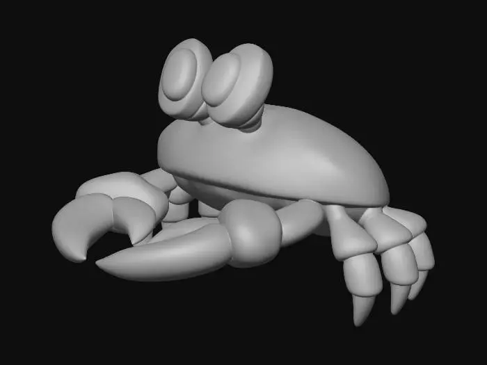3D model for Crabby Cutie