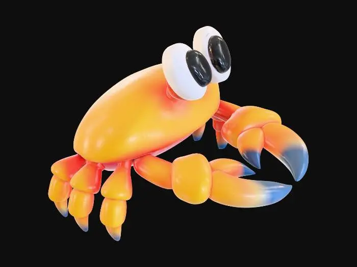 3D model for Crabby Cutie