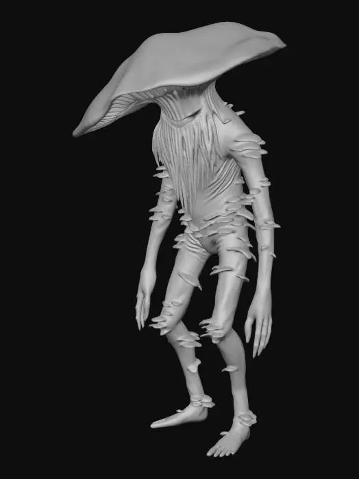 3D model for Sporebound Wanderer