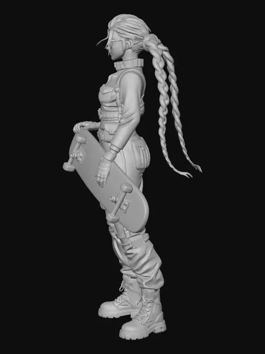 3D model for Skater Spirit