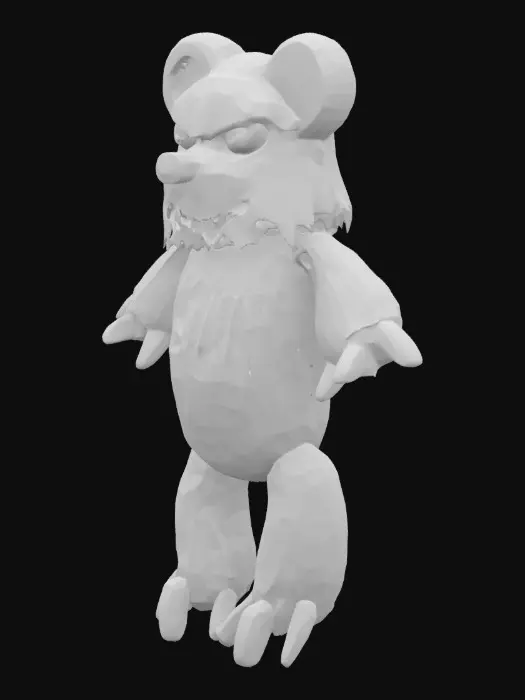 3D model for Cute Kill Teddy