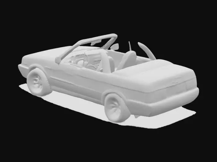 3D model for Convertible Classic Model