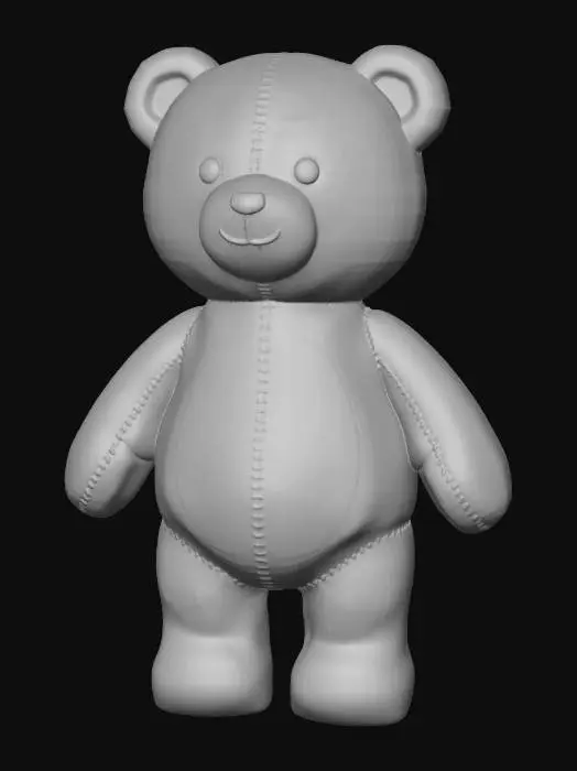 3D model for Smooth Teddy Bear