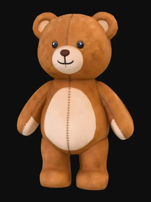 3D model for Smooth Teddy Bear
