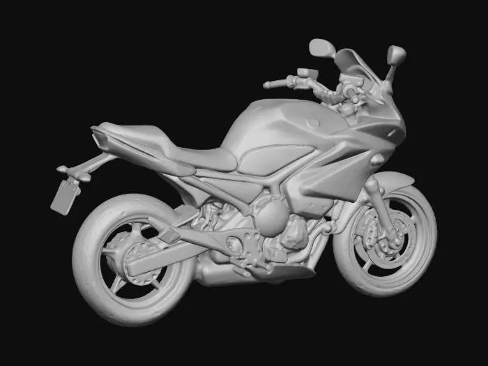 3D model for moto yamaha xj6