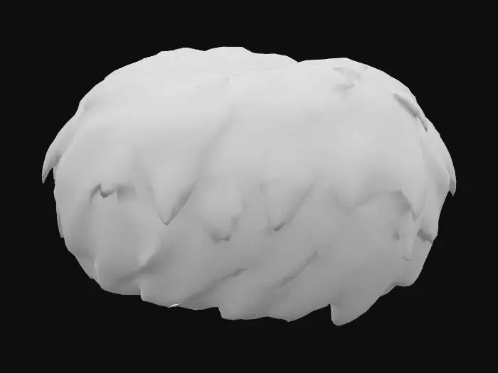 3D model for Feather Puff