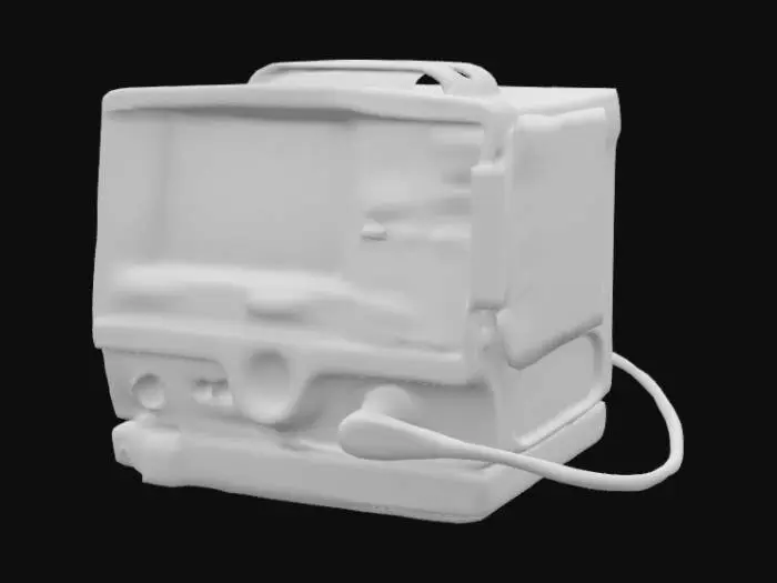 3D model for Defibrillator Monitor