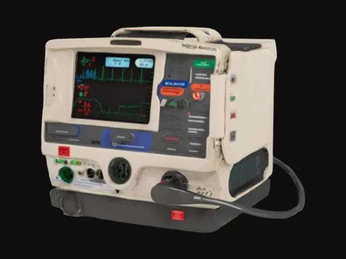 3D model for Defibrillator Monitor