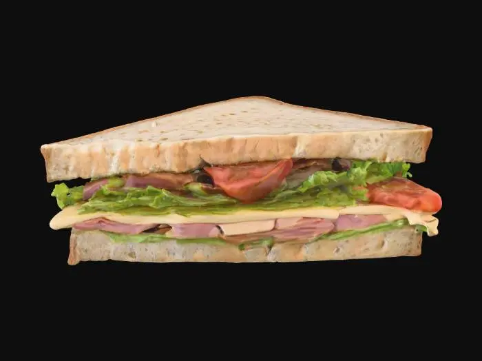 3D model for Sandwich Delight