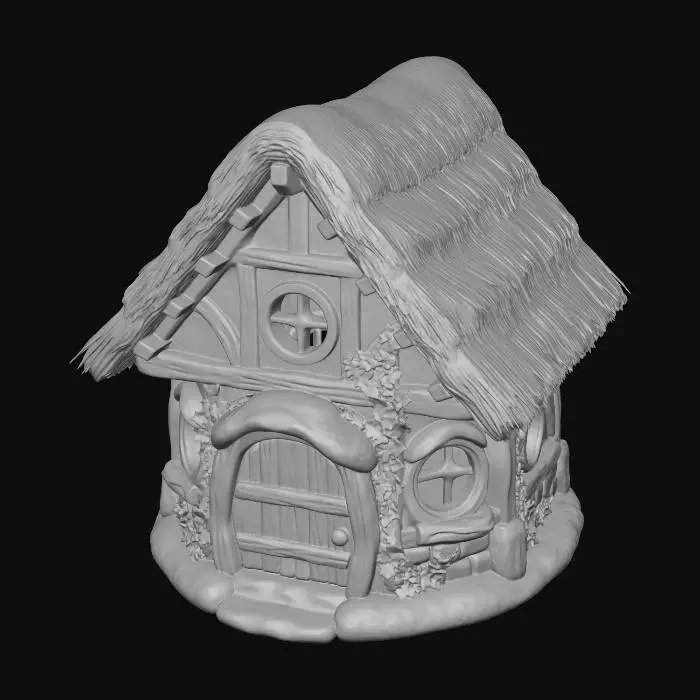 3D model for Cozy Cottage Model