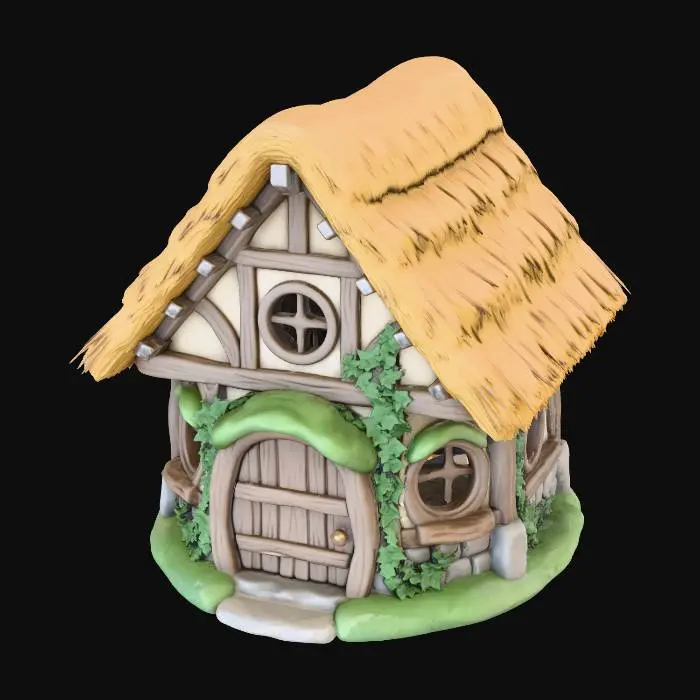 3D model for Cozy Cottage Model