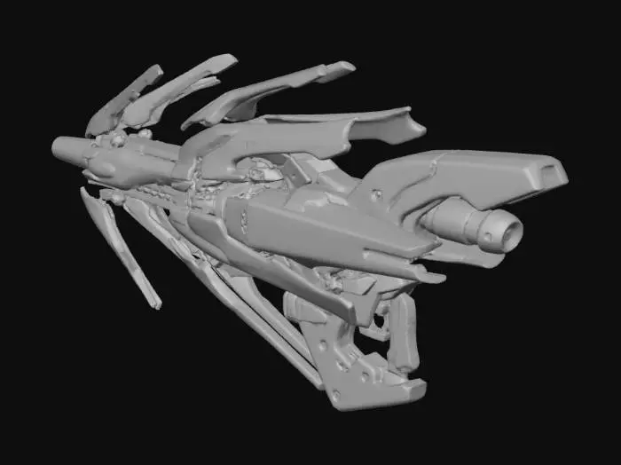 3D model for Futuristic Energy Blaster