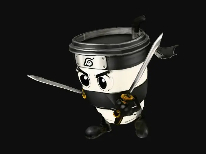 3D model for capuccino assasino