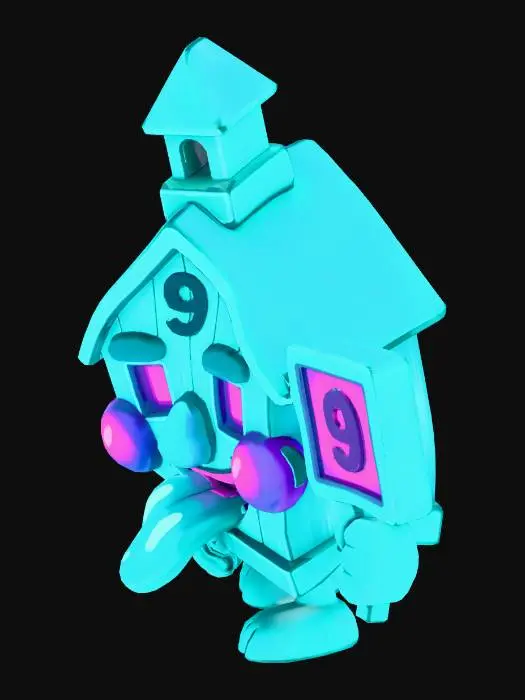 3D model for House Number Nine