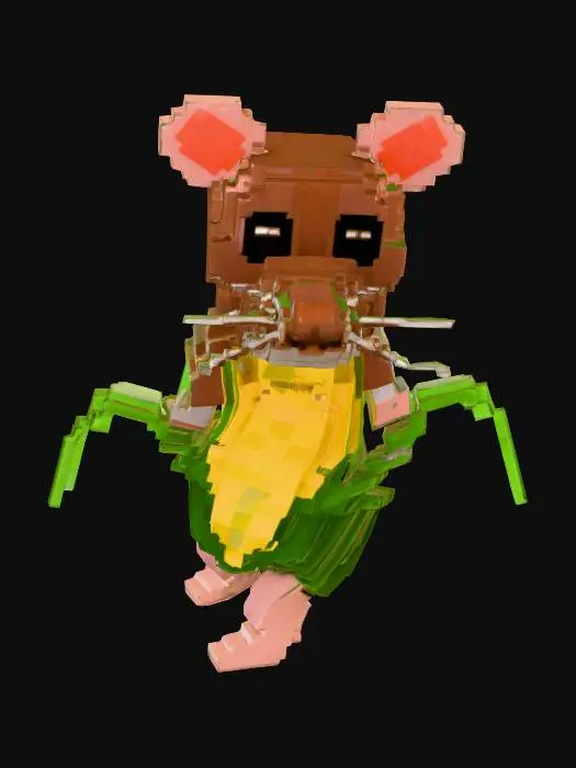 3D model for Corn Mouse Character
