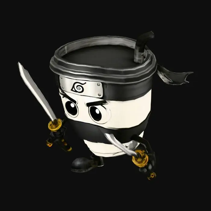 3D model for capuccino assasino