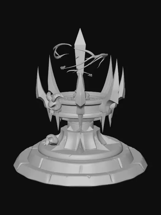 3D model for Arcane Ritual Altar