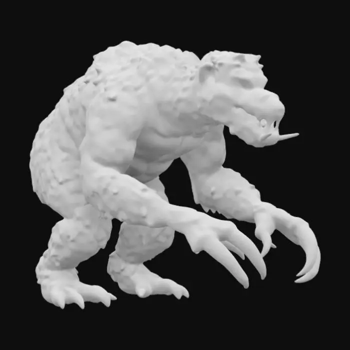 3D model for Ferocious Beast