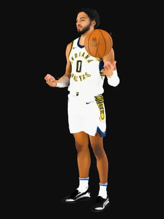 3D model for Basketball Player in Indiana Pacers Uniform