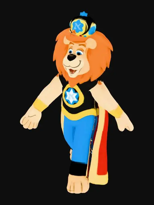 3D model for Lion Ariot from Hebrew Learning