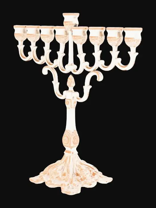3D model for Menorah Elegance